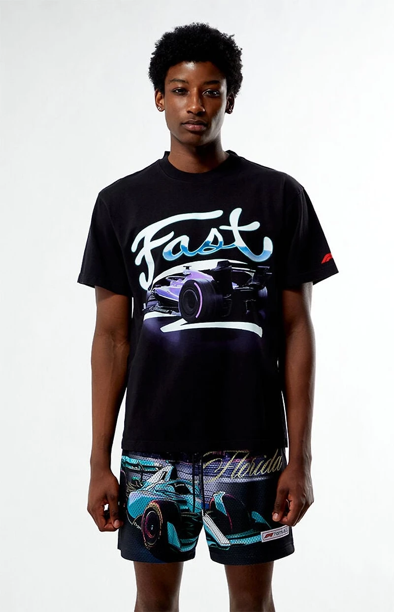 Formula 1 x PacSun Miami Live Fast T-Shirt