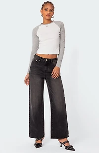 Edikted Raya Long Sleeve T-Shirt