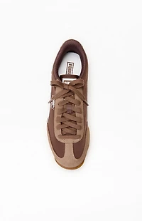 Puma Women's Brown Easy Rider Sneakers