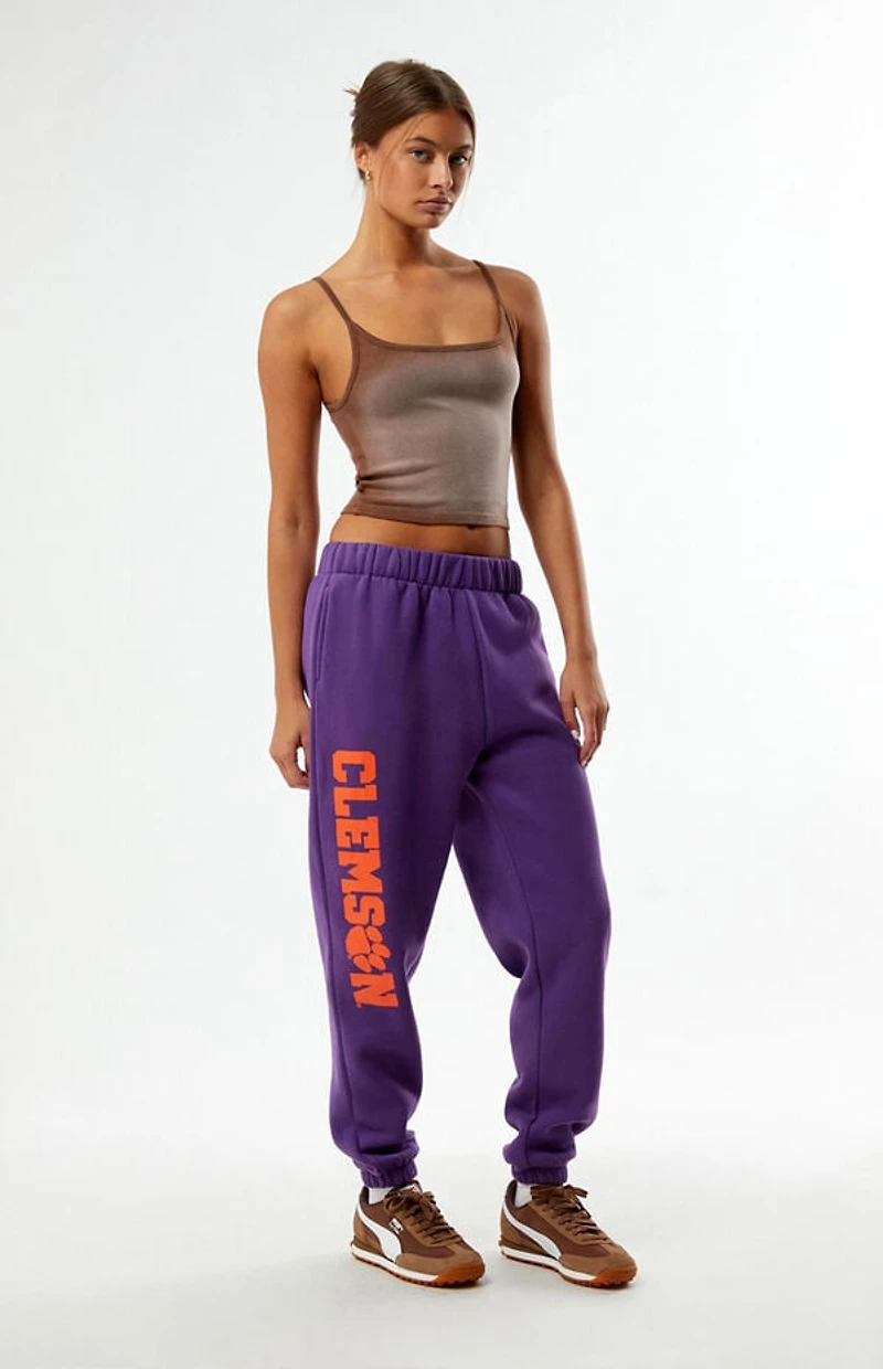 HYPE & VICE Clemson Tigers Basic Sweatpants