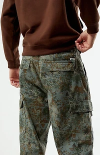 Guess Jeans Twill Camo Cargo Pants