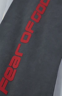 Fear of God ESSENTIALS Iron Gray Fleece Flare Sweatpants