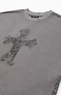 FUTURE SAINT Refuse Limits Cropped Muscle T-Shirt