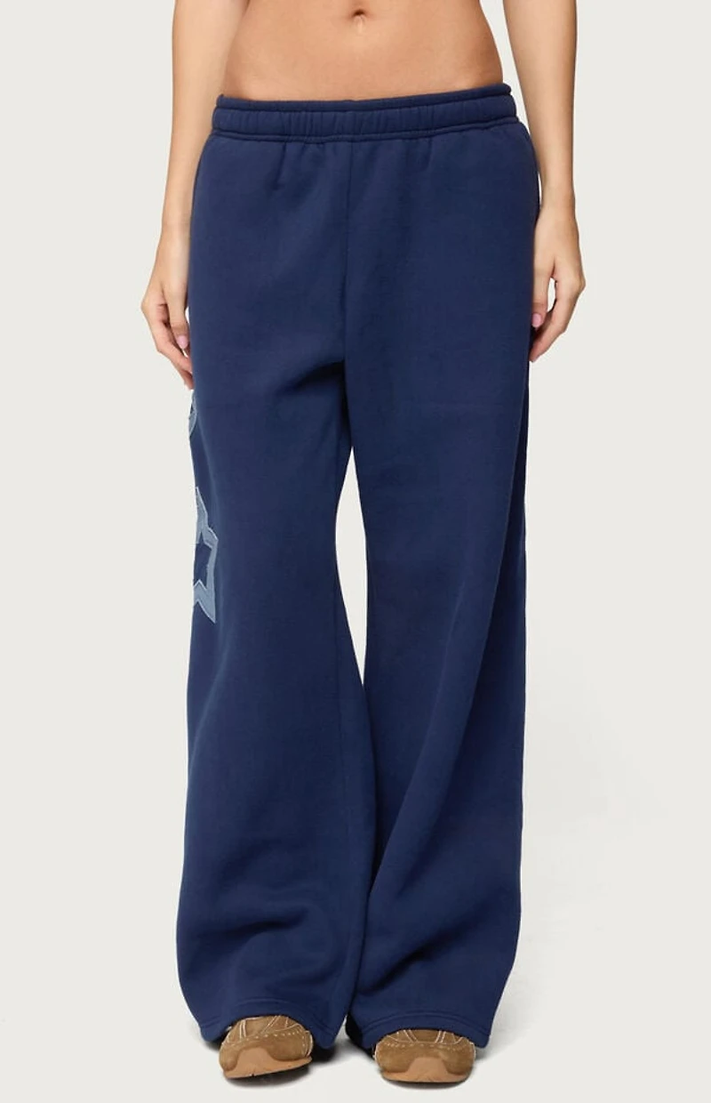 Edikted Starly Straight Leg Sweatpants