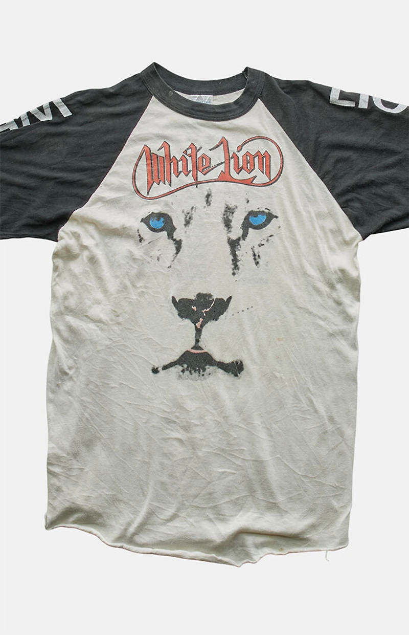 PS VINTAGE '80s White Lion Graphic T-Shirt