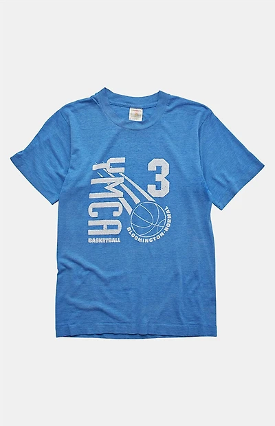 PS VINTAGE 90s YMCA Basketball Graphic T-Shirt