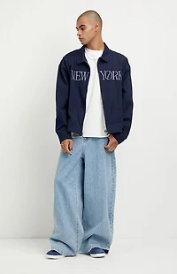 Pacsun Ryder Ultra Baggy Jeans Light Blue