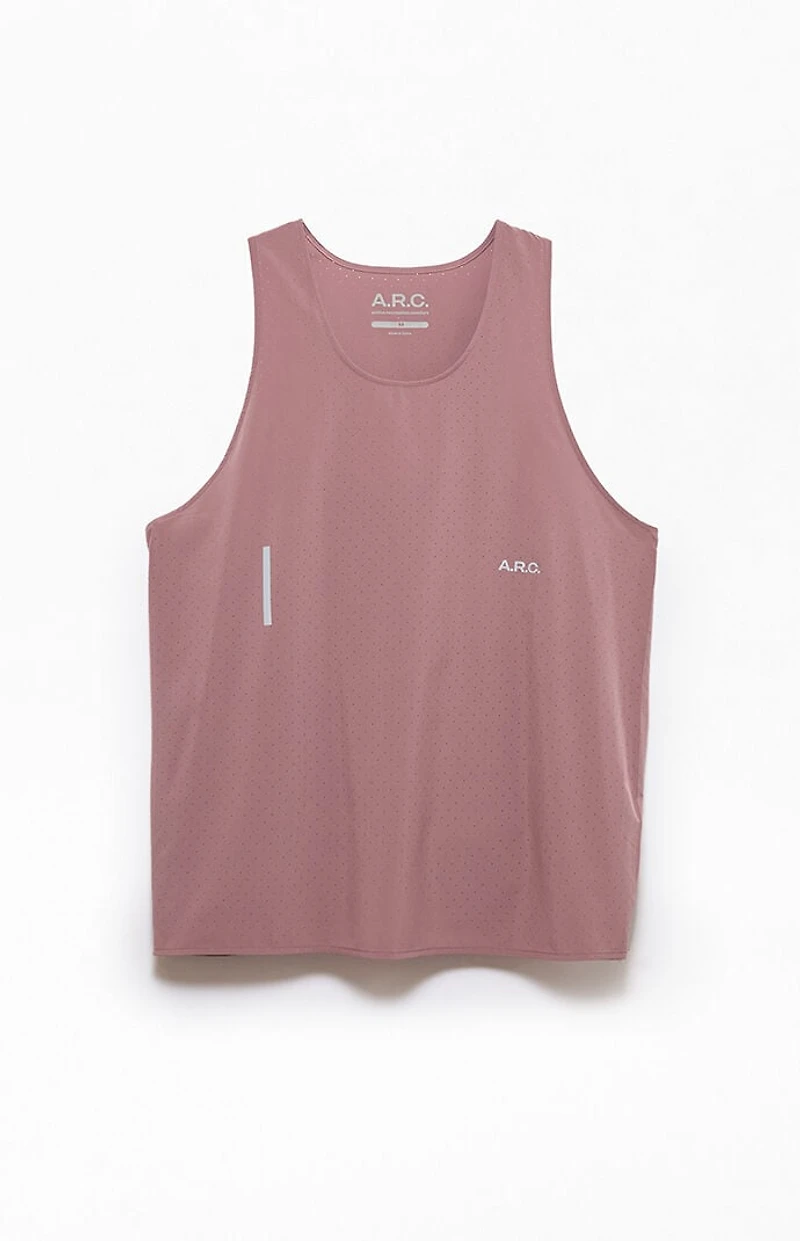 A.R.C. Rose Active Perforated Tank Top