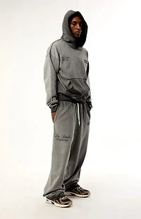 Pacsun Charcoal Terrain Wide Leg Sweatpants