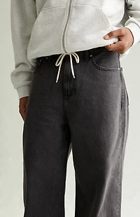 Pacsun Blake Extreme Baggy Jeans Drawstring Faded Black