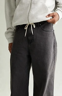Pacsun Blake Extreme Baggy Jeans Drawstring Faded Black