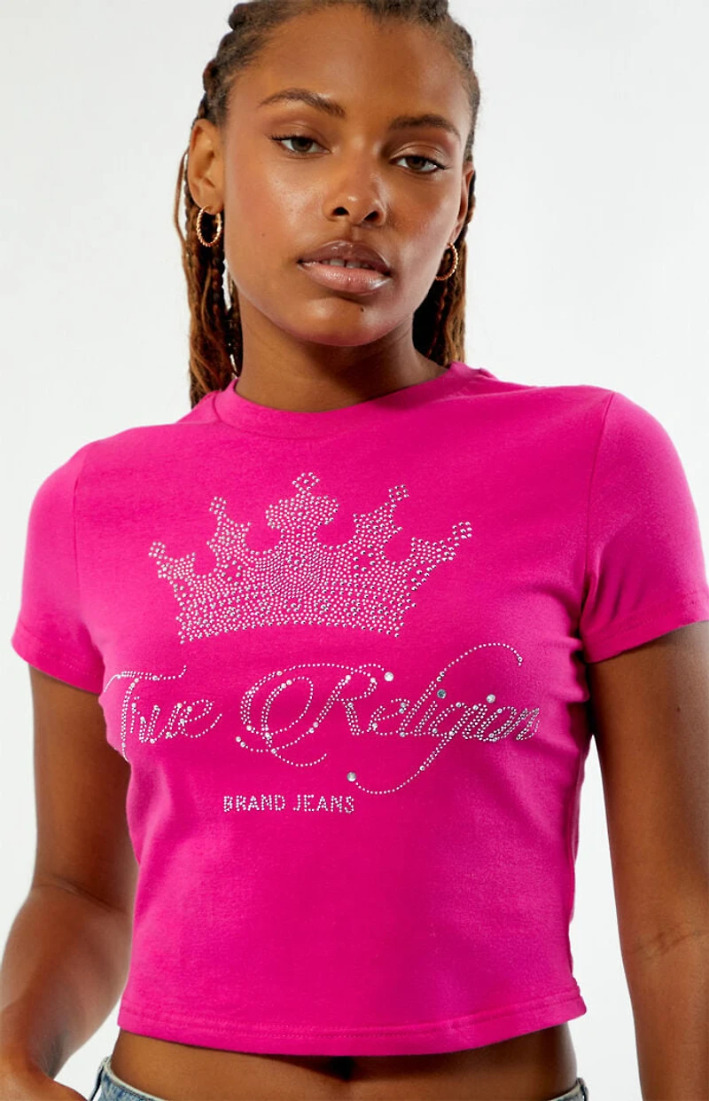 True Religion Crystal Wing Baby T-Shirt