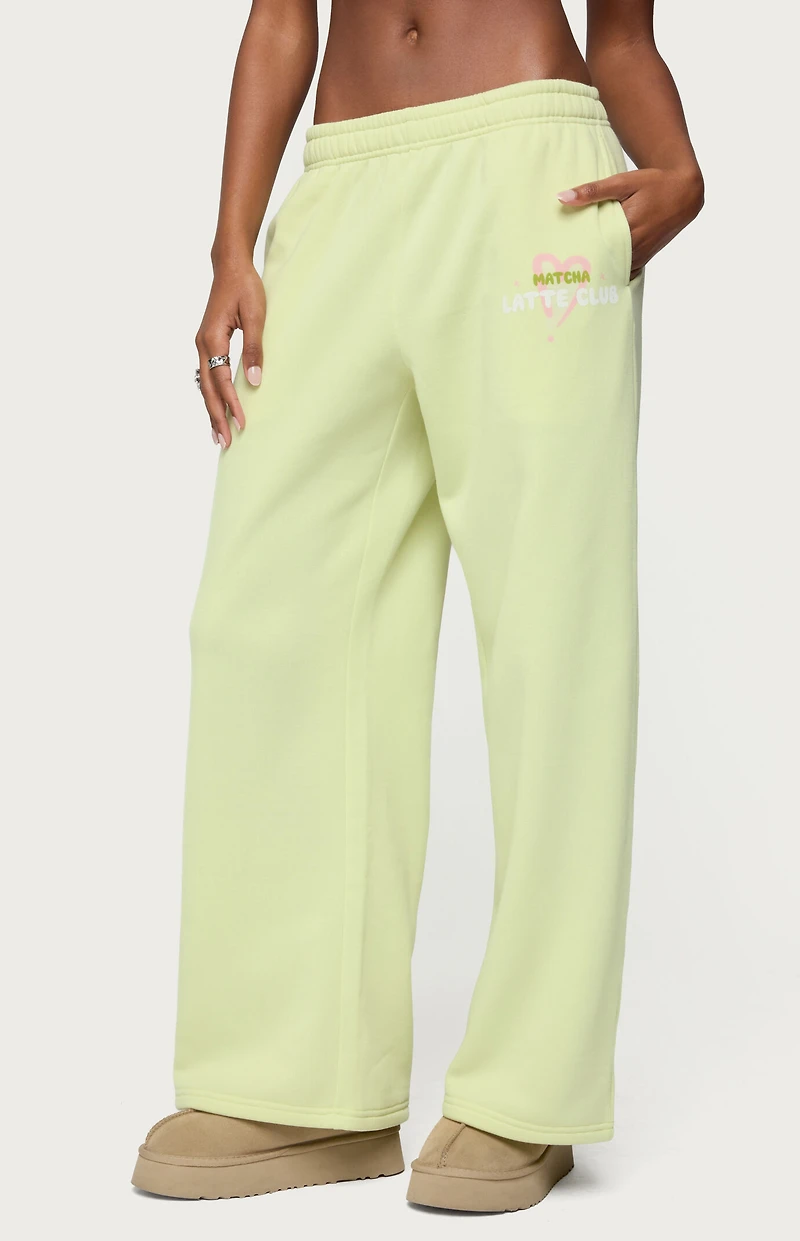 Edikted Matcha Lover Straight Leg