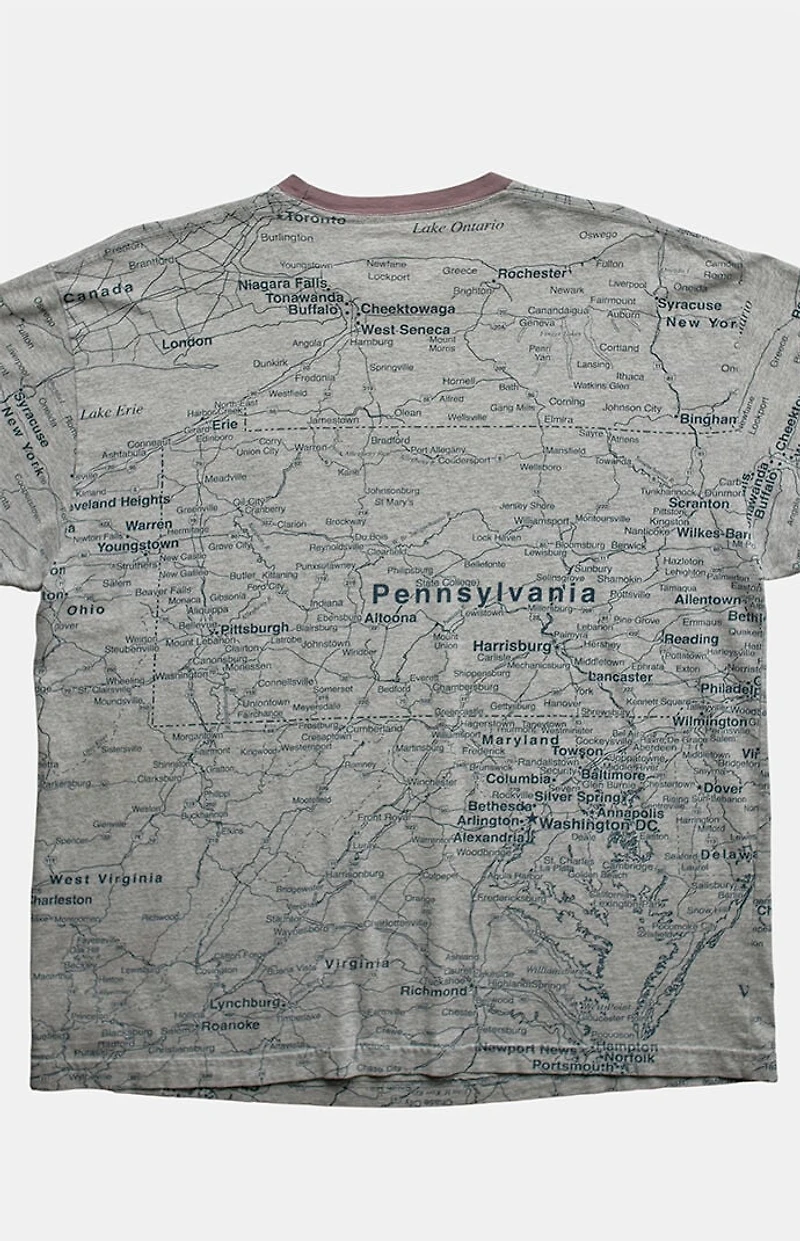 PS VINTAGE 2000s Pennsylvania AOP T-Shirt