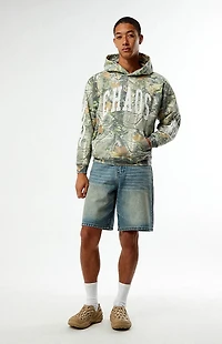 Pacsun Chaos Camo Applique Hoodie