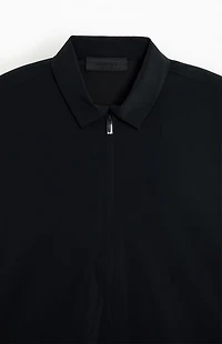 Fear of God ESSENTIALS Jet Black Long Coat