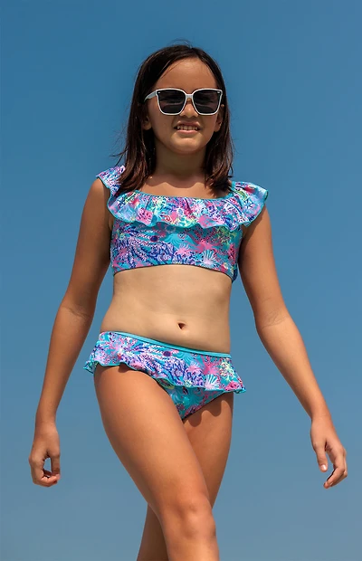 Boardies Kids Coral Bikini Set