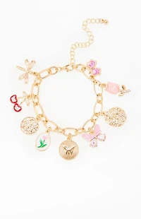 LA Hearts Anya Charm Bracelet