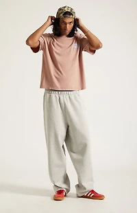 Pacsun Heather Gray Fleece Extreme Baggy Sweatpants
