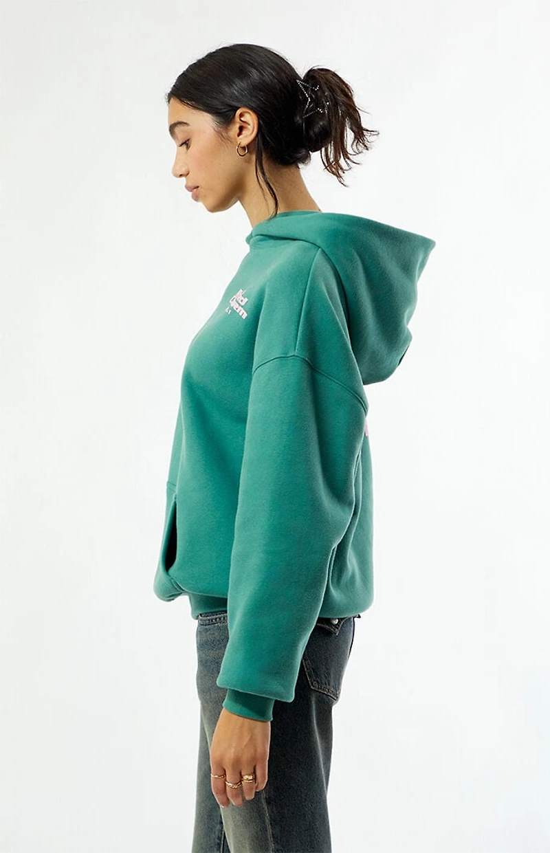Third Charm Green Puff Graphic Vol. 1 Hoodie