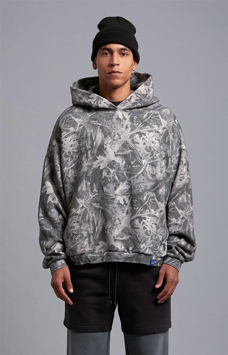 A.R.C. Tree Camo Vintage Wash Heavyweight Oversized Fleece Hoodie