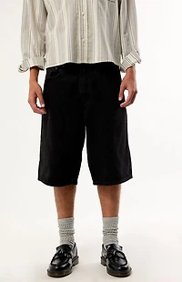Levi's 470 Black Baggy Jorts