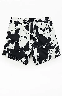Duvin Design Cow 4.5" Swim Trunks