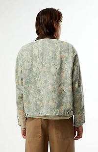 MUSEUM OF PEACE & QUIET Utility Camo Canvas Work Jacket