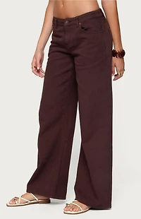 Edikted Roman Low Rise Slouchy Jeans