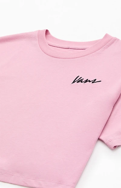 Vans Kids Archived Cropped T-Shirt