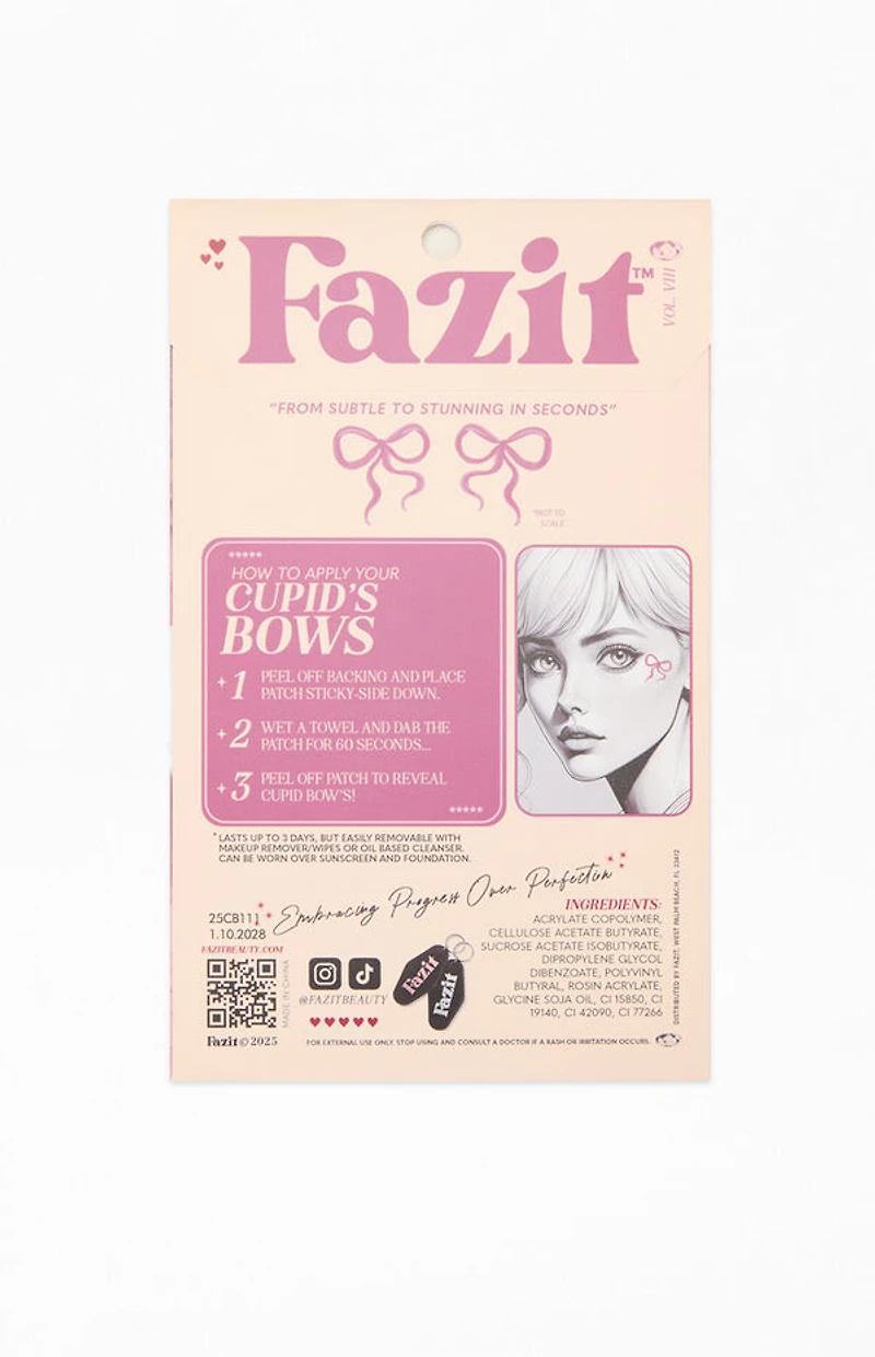 FAZIT BEAUTY Cupid's Bow Eye Freckles Makeup Patches