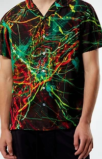 Pacsun Lasers Woven Camp Shirt