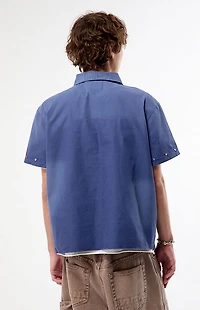 FORD Quarter Zip Stud Shirt