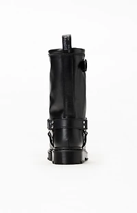 Dr Martens Anistone Hi Leather Biker Boots
