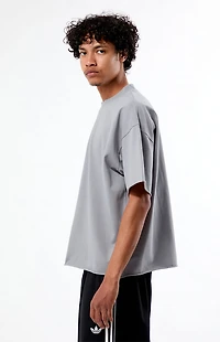 Pacsun Gray Heavyweight Cropped T-Shirt