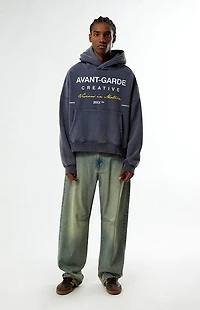 Pacsun Avant Garde Cropped Hoodie