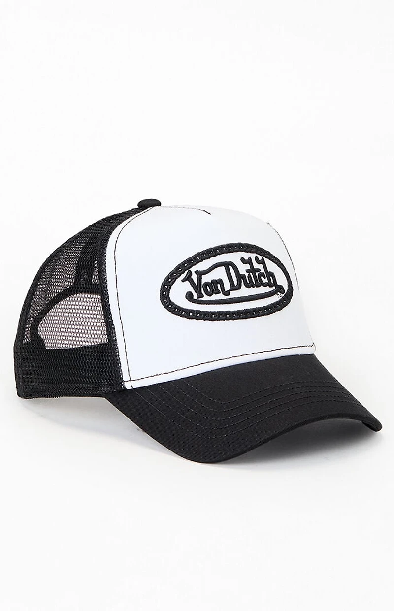 Von Dutch Link Logo Trucker Hat