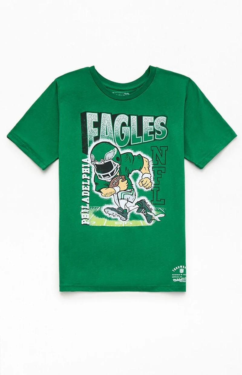 Mitchell & Ness Kids Philadelphia Eagles 90's Character T-Shirt
