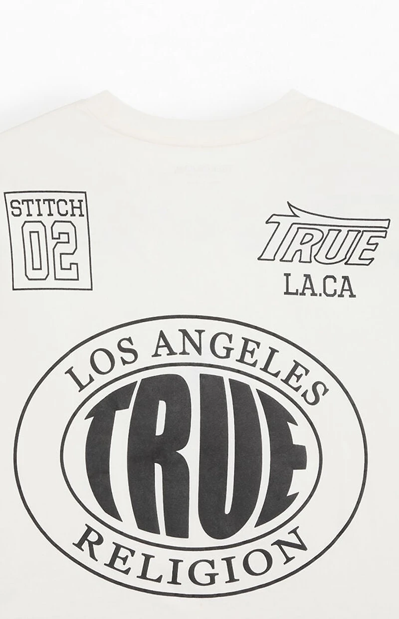 True Religion Stacked Boxy T-Shirt