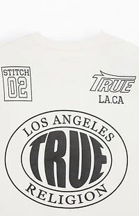 True Religion Stacked Boxy T-Shirt