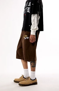 Civil The Rose Dealer Baggy Jean Shorts