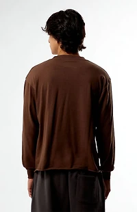 Pacsun Nocturnal Cropped Long Sleeve T-Shirt