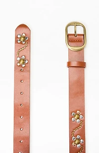 Pacsun Studded Flower Belt