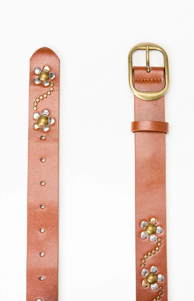 Pacsun Studded Flower Belt