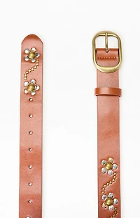 Pacsun Studded Flower Belt