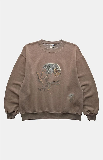 PS VINTAGE 2000s Eagle Crew Neck Sweatshirt