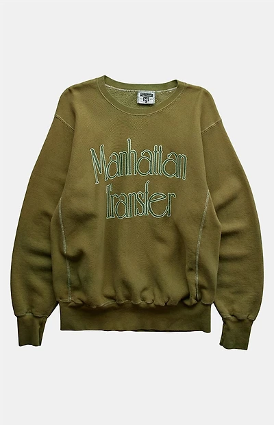 PS VINTAGE 90s Manhattan Transfer Crew Neck Sweatshirt