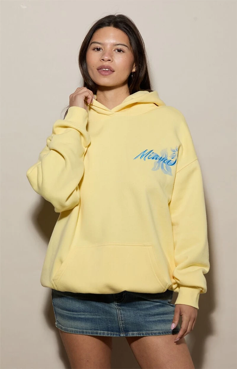 Pacsun Miami Floral Hoodie