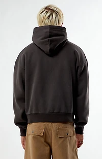 Pacsun NY Raw Applique Full Zip Up Hoodie