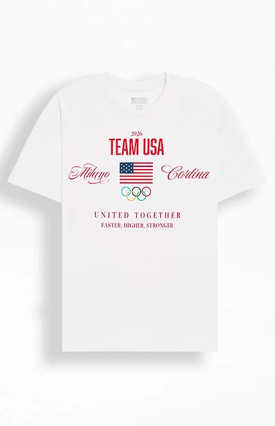Olympics Milano Cortina Team USA United Together T-Shirt